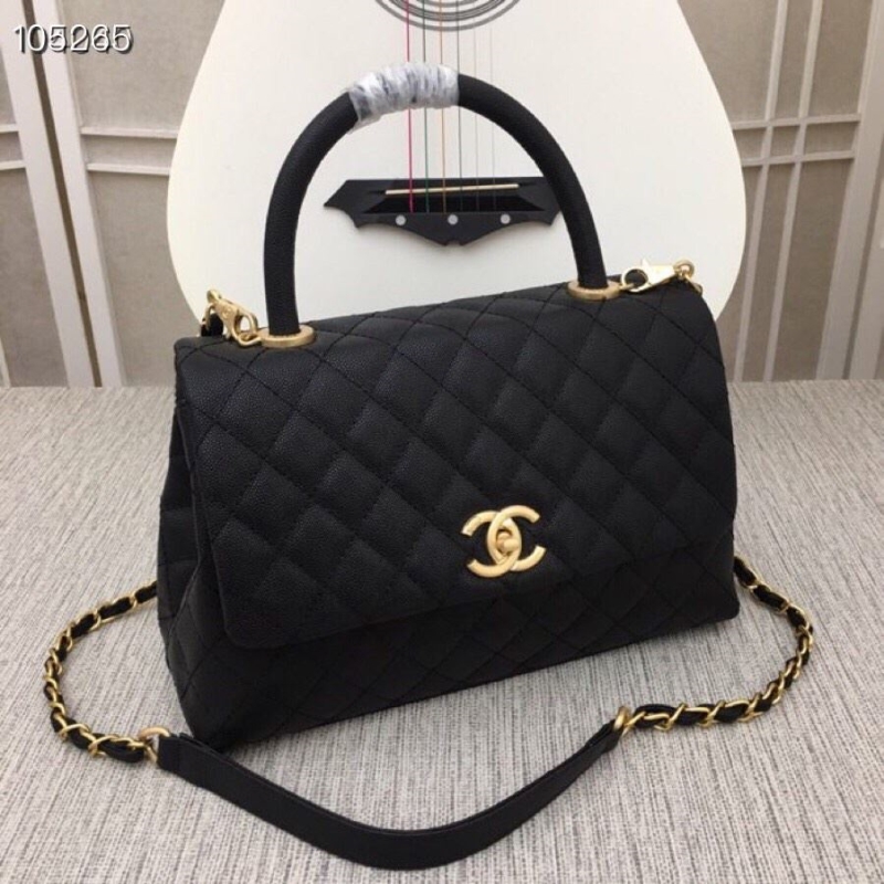 Ch**el top handle bags